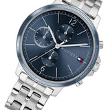 Tommy Hilfiger Casual Quartz Blue Dial Silver Steel Strap Watch For Women - 1782188 Authentic Buy Shop Now