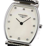 Longines La Grande Classique de Longines Tonneau White Dial Silver Steel Strap Watch for Women - L4.205.4.87.6 Authentic Buy Shop Now