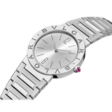 Bvlgari Bvlgari Lady Silver Dial Silver Steel Strap Watch for Women - BVLGARI103575 Authentic Buy Shop Now