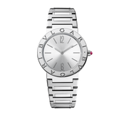 Bvlgari Bvlgari Lady Silver Dial Silver Steel Strap Watch for Women - BVLGARI103575 Authentic Buy Shop Now