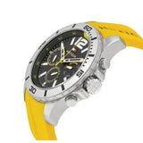 Tommy Hilfiger Sports Multifunction Black Dial Yellow Rubber Strap Watch for Men - 1791144 Authentic Buy Shop Now