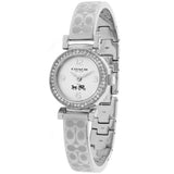 Coach Madison White Dial Silver Steel Strap Watch for Women - 14502201 Authentic Buy Shop Now