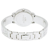 Coach Delancey White Dial Silver Steel Strap Watch for Women - 14502353 Authentic Buy Shop Now