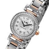 Coach Madison Crystals Silver Dial Two Tone Steel Strap Watch for Women - 14502404 Authentic Buy Shop Now