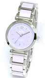 Coach Tristent Purple Dial Two Tone Steel Strap Watch for Women - 14502461 Authentic Buy Shop Now