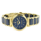 Coach Sport Ceramic Blue Dial Two Tone Steel Strap Watch for Women - 14502462 Authentic Buy Shop Now