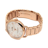 Coach Delancey White Dial Rose Gold Steel Strap Watch for Women - 14502497 Authentic Buy Shop Now