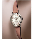Coach Delancey White Dial Pink Leather Strap Watch for Women - 14502799 Authentic Buy Shop Now
