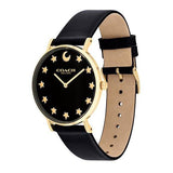 Coach Perry Black Dial Black Leather Strap Watch for Women - 14503042 Authentic Buy Shop Now
