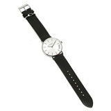 Coach Perry White Dial Black Leather Strap Watch for Women - 14503115 Authentic Buy Shop Now