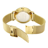 Coach Perry White Dial Gold Mesh Bracelet Watch for Women - 14503125 Authentic Buy Shop Now