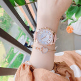 Coach Boyfriend Mother of Pearl White Dial Pink Leather Strap Watch for Women - 14503151 Authentic Buy Shop Now