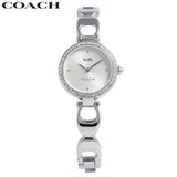 Coach Park Crystals Silver Dial Silver Steel Strap Watch for Women - 14503170 Authentic Buy Shop Now