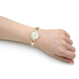 Coach Park Diamonds Gold Dial Gold Steel Strap Watch for Women - 14503171 Authentic Buy Shop Now