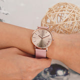 Coach Perry Rose Gold Dial Pink Leather Strap Watch for Women - 14503332-C Authentic Buy Shop Now