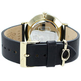 Coach Perry Black Dial Black Leather Strap Watch for Women - 14503333-C Authentic Buy Shop Now