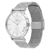 Coach Perry Silver Dial Silver Mesh Bracelet Watch for Women - 14503341 Authentic Buy Shop Now