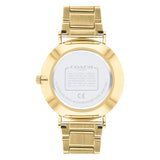 Coach Perry White Dial Gold Steel Strap Watch for Women - 14503345 Authentic Buy Shop Now