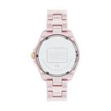 Coach Preston Pink Dial Pink Steel Strap Watch for Women - 14503465 Authentic Buy Shop Now