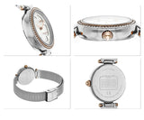 Coach Park Mother of Pearl Dial Silver Mesh Bracelet Watch for Women - 14503510 Authentic Buy Shop Now