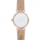 Coach Hayley Mother of Pearl Pink Dial Pink Leather Strap Watch for Women - 14503537 Authentic Buy Shop Now