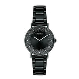 Coach Perry Black Ion Plated Dial Black Steel Strap Watch for Women - 14503641 Authentic Buy Shop Now
