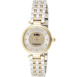 Coach Park Silver Dial Two Tone Steel Strap Watch for Women - 14503642 Authentic Buy Shop Now