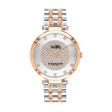 Coach Park Silver Dial Two Tone Steel Strap Watch for Women - 14503642 Authentic Buy Shop Now