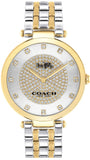 Coach Park Silver Dial Two Tone Steel Strap Watch for Women - 14503645 Authentic Buy Shop Now