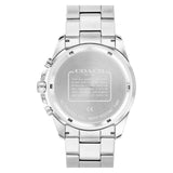 Coach Kent Green Dial Silver Steel Strap Watch for Men - 14602557 Authentic Buy Shop Now