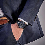 Tommy Hilfiger Shawn Quartz Black Dial Black Steel Strap Watch for Men - 1791611 Authentic Buy Shop Now