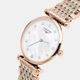Longines La Grande Classique De Longines Diamonds Mother of Pearl Dial Two Tone Mesh Bracelet Watch for Women - L4.209.1.97.7 Authentic Buy Shop Now