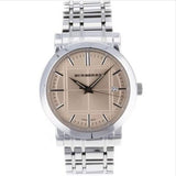 Burberry Heritage Collection Rose Gold Dial Silver Steel Strap Watch for Men - BU1352 Authentic Buy Shop Now