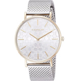Coach Perry Silver Dial Silver Mesh Bracelet Watch for Women - 14503387 Authentic Buy Shop Now