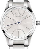 Calvin Klein Bold Silver Dial Silver Steel Strap Watch for Men - K2246120 Authentic Buy Shop Now