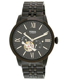 Fossil Townsman Multi Function Mechanical Black Dial Black Steel Strap Watch for Men - ME3062 Authentic Buy Shop Now