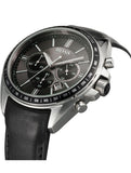 Hugo Boss Contemporary Sport Driver Black Dial Black Leather Strap Watch for Men - 1513085 Authentic Buy Shop Now