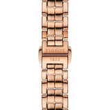 Tissot T Lady Flamingo Mother of Pearl Dial Rose Gold Steel Strap Watch For Women - T094.210.33.116.02 Authentic Buy Shop Now