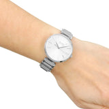 Hugo Boss Allusion Quartz Silver Dial Silver Steel Strap Watch For Women - 1502414 Authentic Buy Shop Now