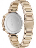 Hugo Boss Flawless Quartz White Dial Gold Steel Strap Watch for Women -1502531 Authentic Buy Shop Now