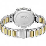 Hugo Boss Flawless Silver Dial Two Tone Steel Strap Watch for Women - 1502550 Authentic Buy Shop Now