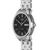 Tissot Automatics III Black Dial Silver Steel Strap Watch For Men - T065.430.11.051.00 Authentic Buy Shop Now