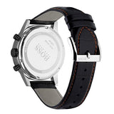Hugo Boss Aeroliner Black Dial Black Leather Strap Watch for Men - 1512631 Authentic Buy Shop Now