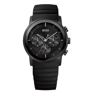 Hugo Boss Modern Black Dial Black Rubber Strap Watch for Men - 1512639 Authentic Buy Shop Now