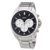 Hugo Boss Driver Black Dial Silver Steel Strap Watch for Men - 1512883 Authentic Buy Shop Now