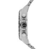 Hugo Boss Driver Chronograph Black Dial Silver Steel Strap Watch For Men - 1513080 Authentic Buy Shop Now
