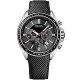 Hugo Boss Driver Black Dial Black Leather Strap Watch for Men -1513087 Authentic Buy Shop Now