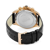 Hugo Boss Ikon Black Dial Black Leather Strap Watch for Men - 1513179 Authentic Buy Shop Now
