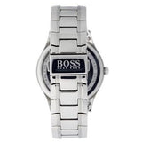 Hugo Boss Governer Black Dial Silver Steel Strap Watch for Men - 1513488 Authentic Buy Shop Now