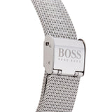 Hugo Boss Jackson Quartz Black Dial Silver Mesh Bracelet Watch For Men - 1513514 Authentic Buy Shop Now